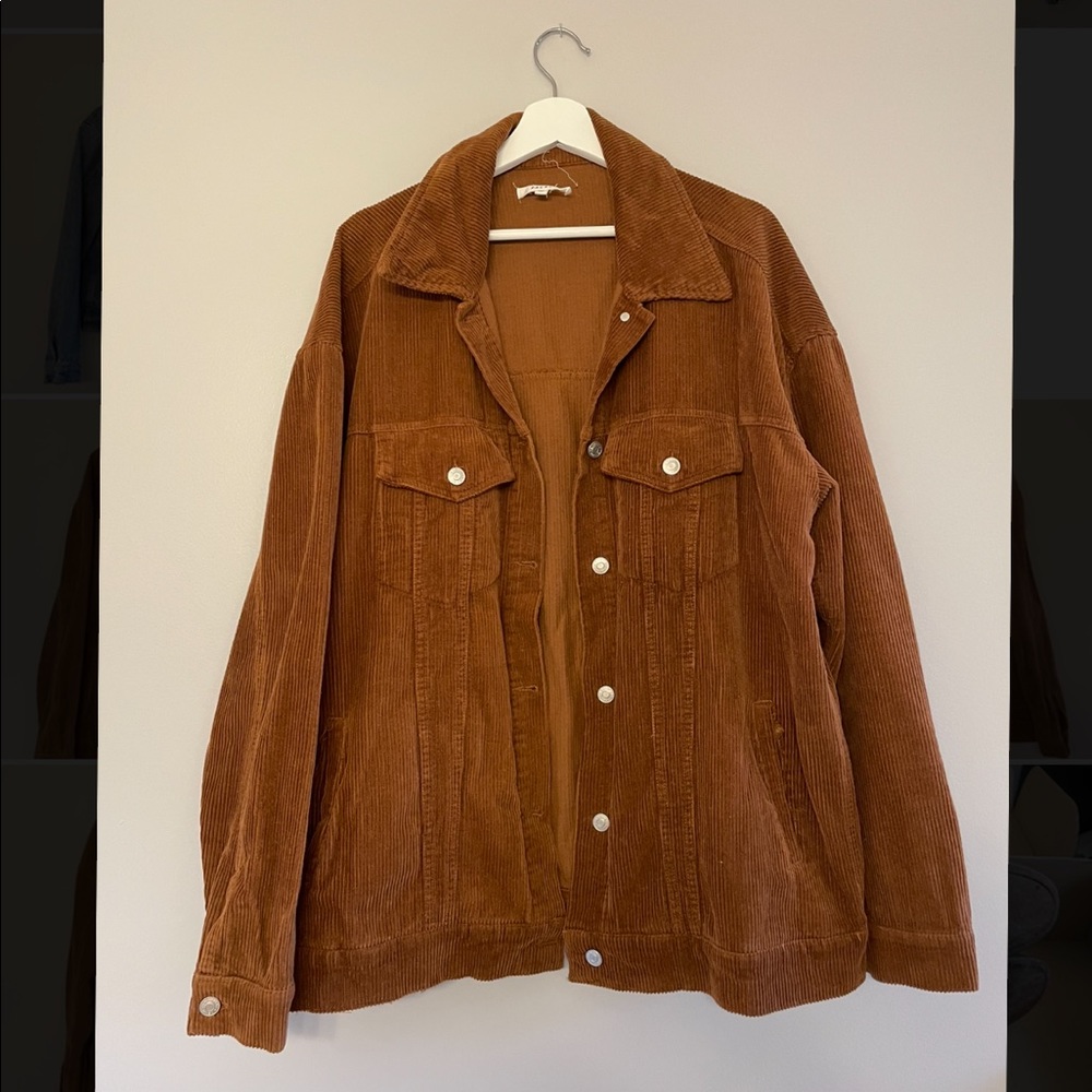 Pacsun Oversized Corduroy Button down jacket